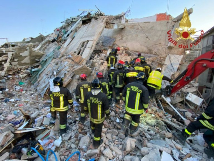 An investigation has been opened into the cause of the explosion, which authorities said was most probably a gas leak