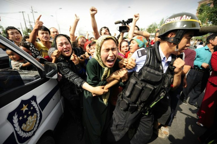 Rights groups say China has detained around one million Uyghurs and other Muslims in re-education camps in the Xinjiang region