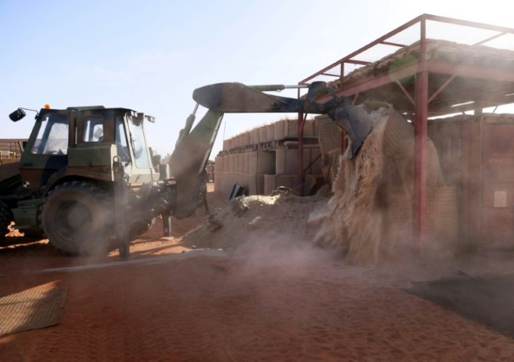 The defensive walls come down at the French military base in Timbuktu
