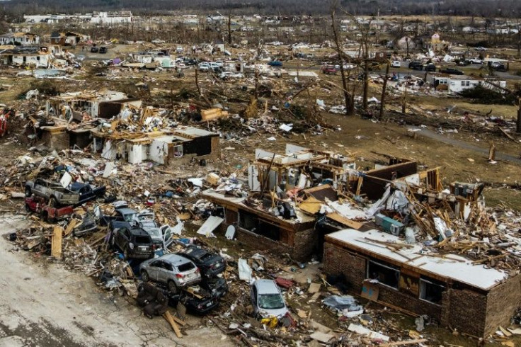 Dawson Springs, Kentucky, was among the places hardest hit when tornadoes ripped homes apart across five US states