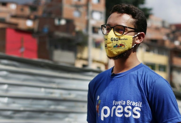 Givanildo Pereira, the 21-year-old founder and CEO of the Favela Xpress transport company
