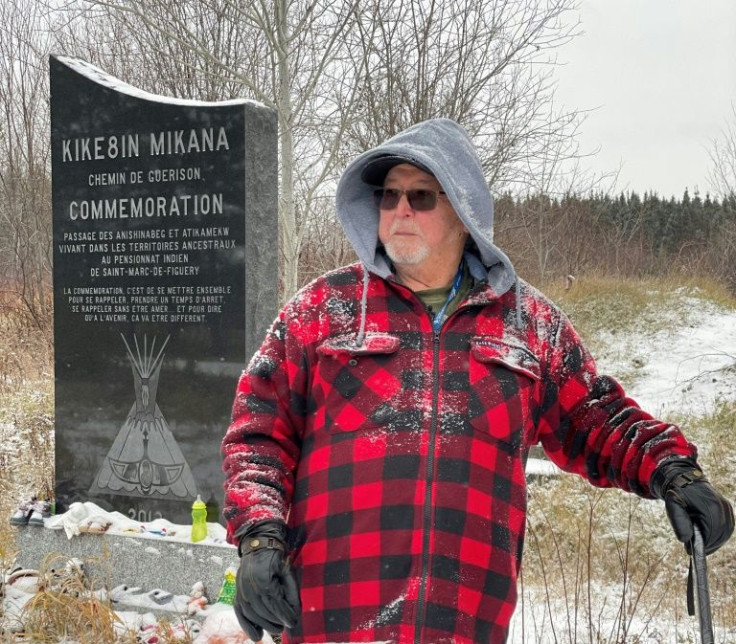 Fred Kistabish was stripped of his name at Saint-Marc-de-Figuery -- he was known as number 70