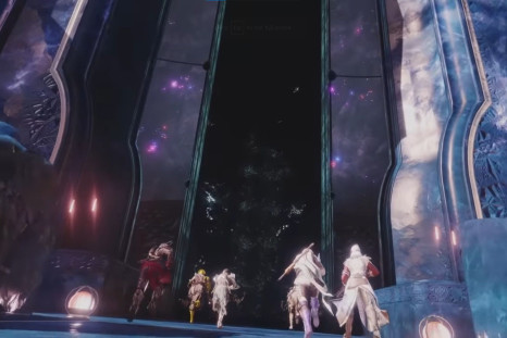A squad of Guardians entering the Last Wish raid in Destiny 2