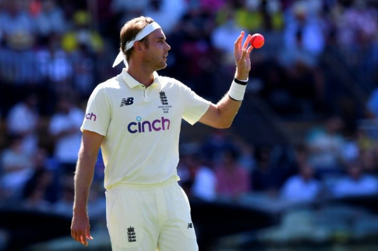 England's paceman Stuart Broad bowled a brillinat opening spell in Adelaide, taking the wicket of Marcus Harris
