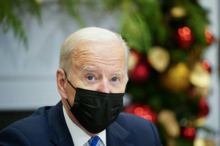 US President Joe Biden warned Thursday of a "winter of severe illness and death" for those unvaccinated against Covid-19