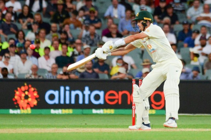 Marnus Labuschagne brought up a gritty century for Australia