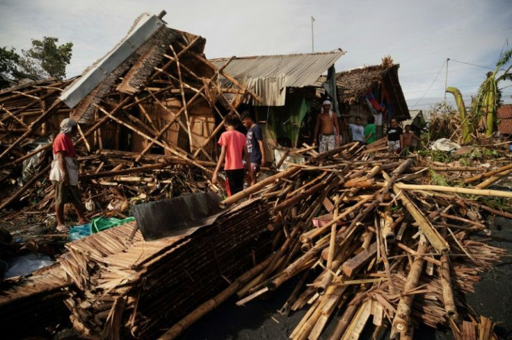 The powerful storm inflicted severe damage as it slammed into the archipelago, destroying homes and uprooting trees