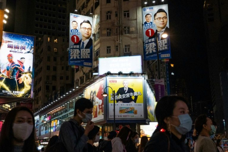 Sunday's election has received vocal backing from Beijing, which sees the new system as a way to root out "anti-China" elements