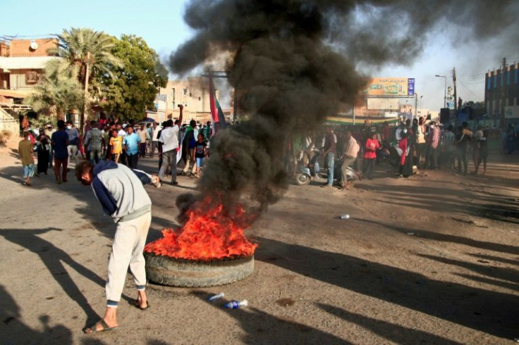 Pro-democracy activists have kept up protests against Sudan's October 25 coup despite a crackdown that has killed at least 45 people