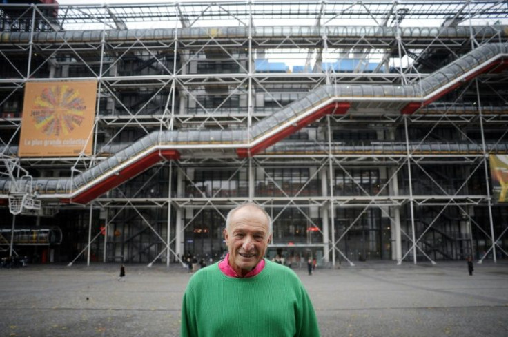 The Pompidou Centre in Paris was one of the buildings he designed with his close friend and collaborator Renzo Piano