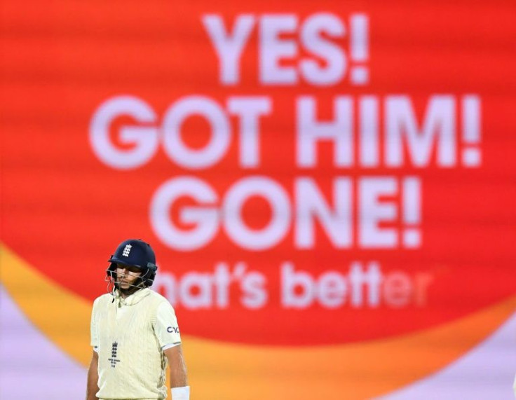 Agony: England captain Joe Root can't believe he is out in the final over to Australia's Mitchell Starc