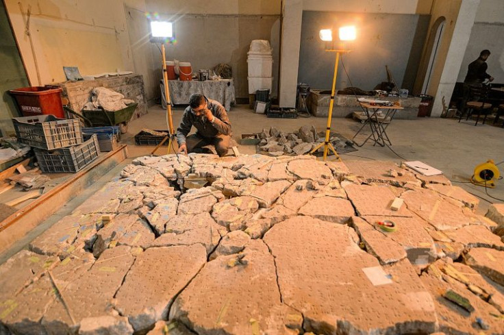 Once the restoration work is complete, an online exhibition will be held to unveil the work