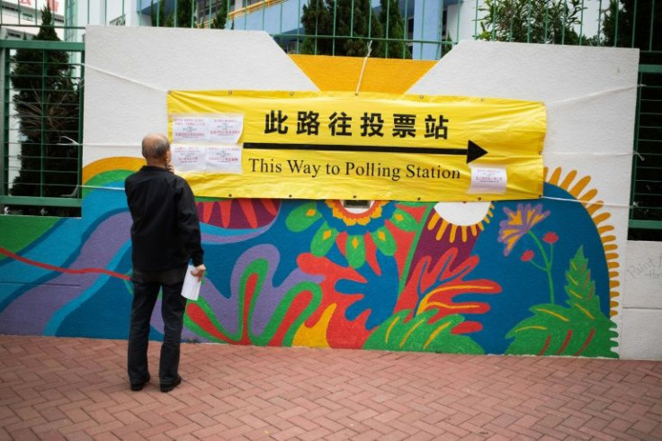 Hong Kong's leader hailed the outcome of a 'patriots only' legislature election that saw a record low voter turnout and government loyalists sweep every seat