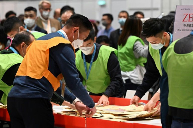 The result is a legislature stacked with government loyalists that resembles the Chinese mainland's rubber stamp law-making bodies