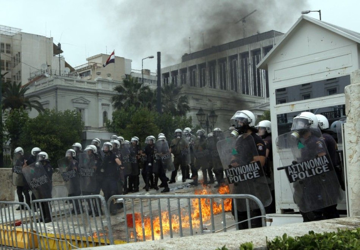 Athens protest