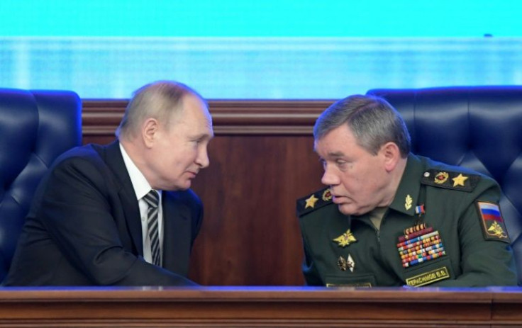 Putin was speaking during the annual meeting of the defence ministry board, where he also consulted with Russia's army chief Valery Gerasimov
