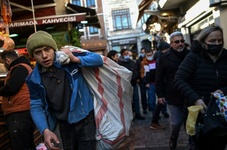 Turks' purchasing power has imploded in the past year due to high inflation and the rapidly dropping value of the lira