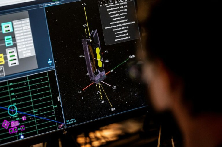 The James Webb Space Telescope, represented here on an engineer's computer screen, cost over $10 billion and will be used by scientists from around the world
