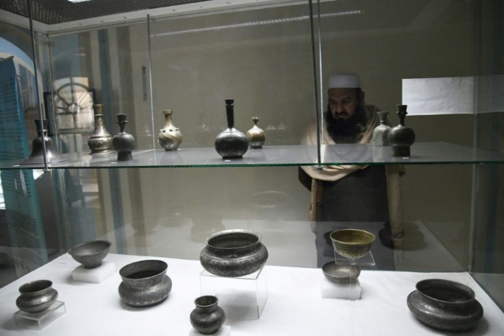 During their first 1996-2001 rule, Taliban fighters destroyed items including statues at the museum, while tens of thousands of items were looted and never recovered