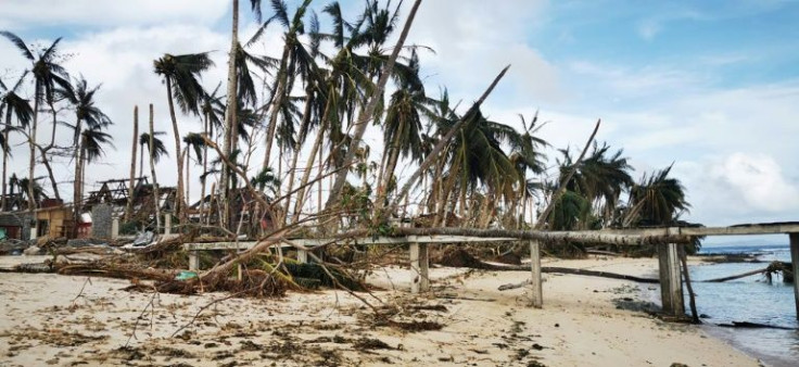 The storm is a bitter blow for tourism operators, hitting them a week before the Christmas holidays when many Filipino families typically head to the country's famed beaches and dive spots