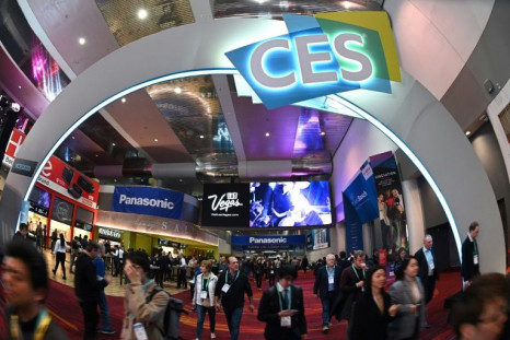 The Las Vegas-based Consumer Electronics Show (CES), seen here in  2020, plans to make its grand return to in-person attendance in January 2022, but the omicron variant threatens its viability