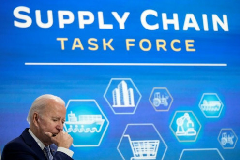 U.S. President Joe Biden convened a Supply Chain Disruptions Task Force to examine issues at ports and in trucking that have been partly blamed for rising prices