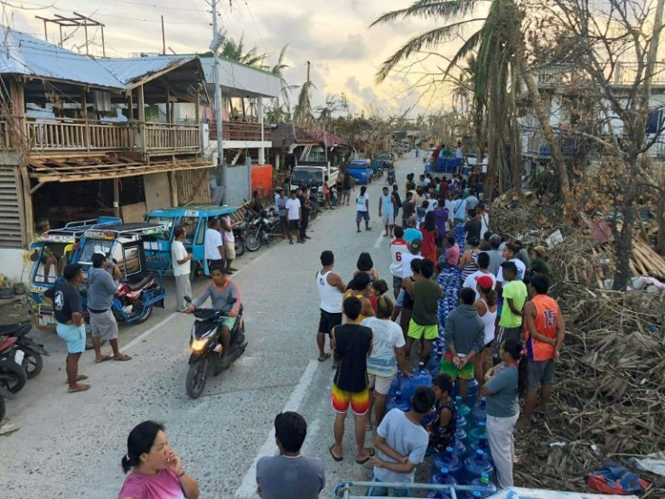 The military, coast guard and humanitarian organisations have ramped up efforts to get food, drinking water and temporary shelter to the hardest-hit islands