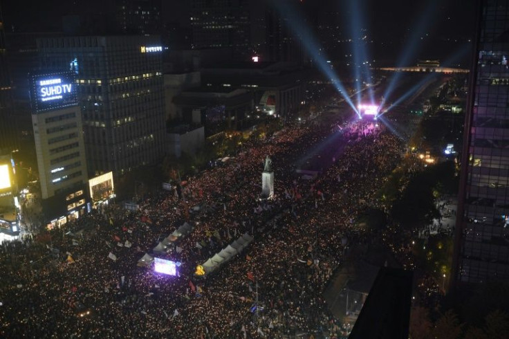 Park Geun-hye was ousted after a graft scandal sparked huge street protests