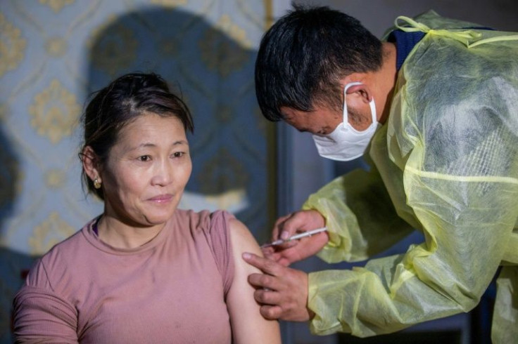Health officials are travelling out to nomadic communities to offer the booster shot
