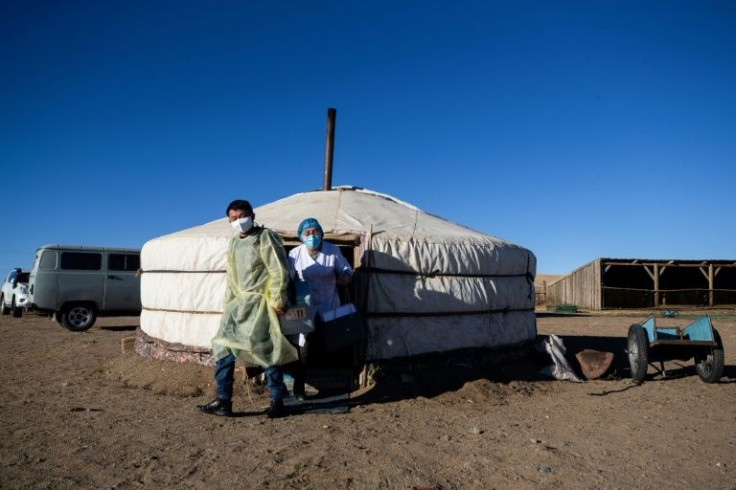 Mongolia is one of the most sparsely populated countries in the world and about one-third of the population are nomadic