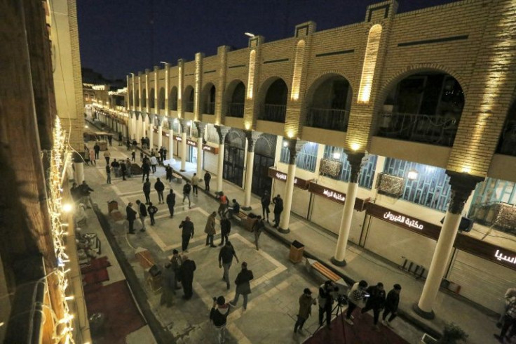 The renovated Al-Mutanabbi Street is the historic heart of the book trade and an outlet for writers and intellectuals in the Iraqi capital