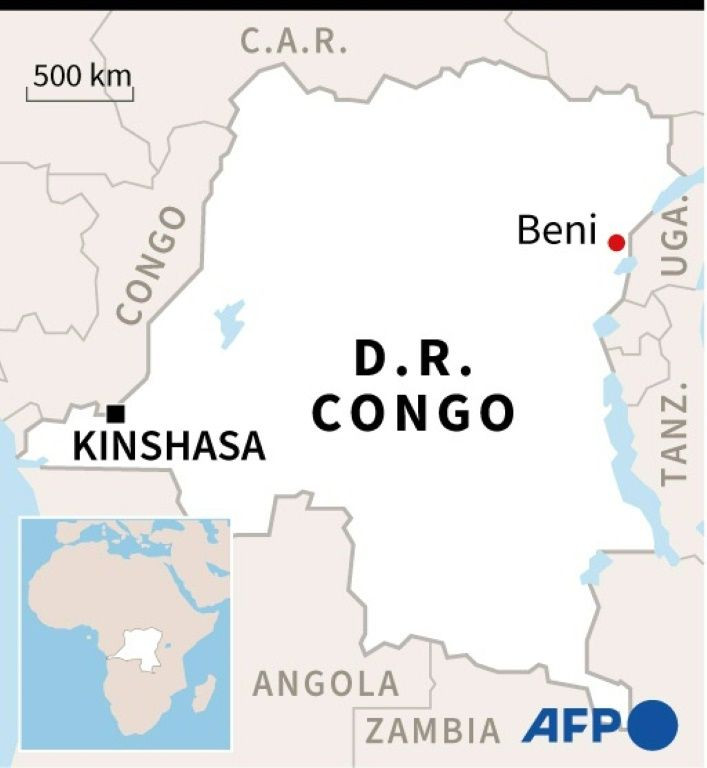 Beni, in Ituri province, on the DRC's eastern border with Uganda, has been the site of regular clashes