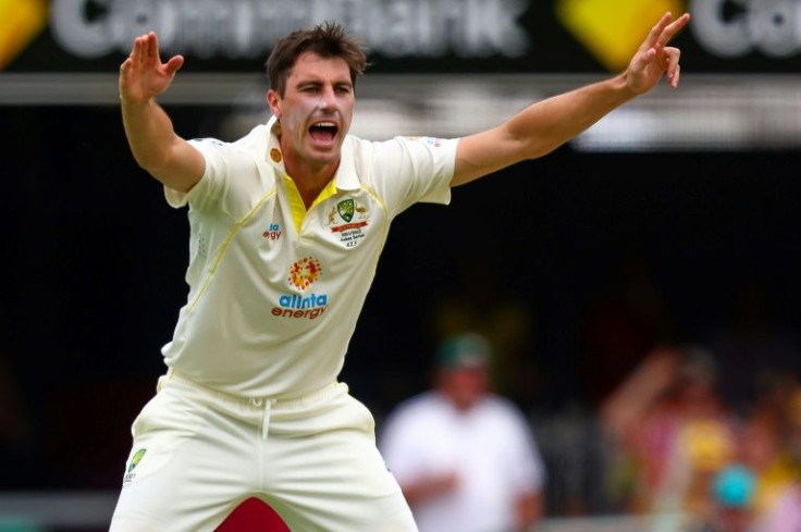 Pat Cummins took two early wickets for Australia agaunst England