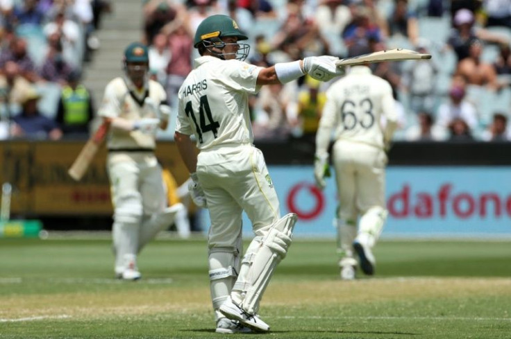 Australia's Marcus Harris made a battling 76