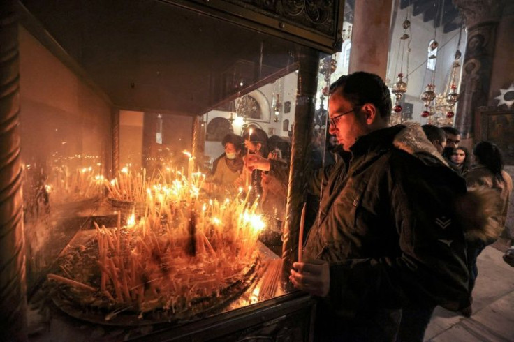 Ayyad, at the Greek Basilica at the Church of the Nativity, is one of only about 1,000 Christians left in Gaza, according to local church officials