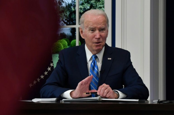 President Joe Biden is pictured