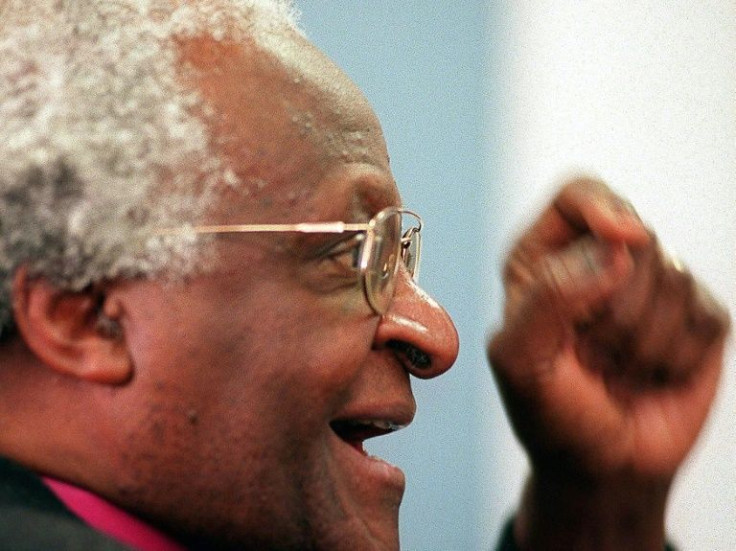Revered: For years, Tutu symbolised the struggle against apartheid while Nelson Mandela and other leaders were in prison