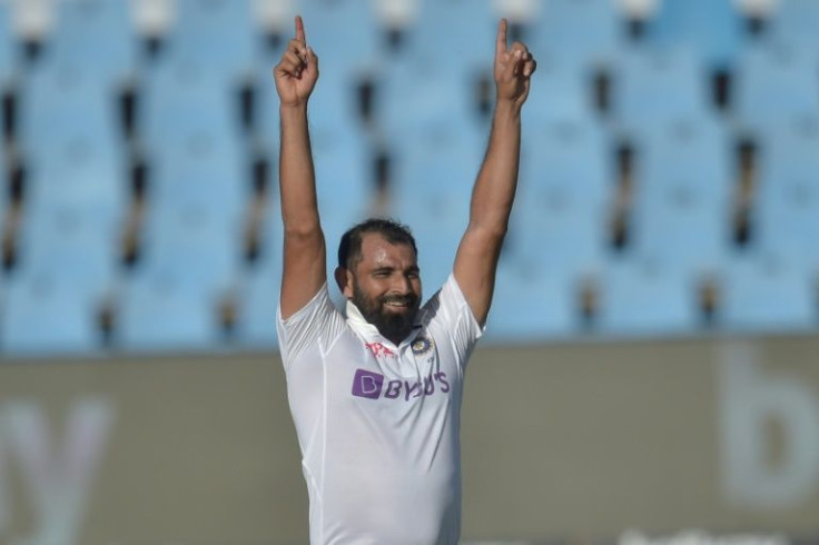Mohammed Shami took 5-44 to become the 11th Indian to take 200 Test wickets as India whittled out South Africa for 197 in their first innings of the first Test