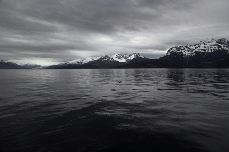 Sailing through peak-lined straits past glaciers and soaring birds, the scientists on board the oceanographic research vessel Cabo de Hornos had their focus trained on the water, which has lower levels of acidity, salt and calcium