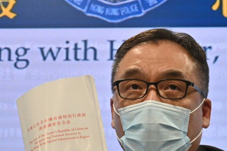 Steve Li denied police were targeting the media, saying outlets would not face legal trouble if their journalists wrote 'unbiased' reports