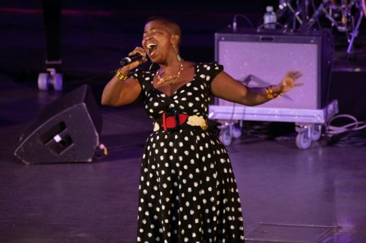 South African singer Zolani Mahola sang the 1980 chart-topper and apartheid struggling anthem "Paradise Road"