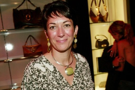 Socialite Ghislaine Maxwell, convicted of sex crimes, shown here at a 2003 Yves Saint Laurent Boutique Opening Party