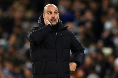 Pep Guardiola's Manchester City are eight points clear of second-placed Chelsea