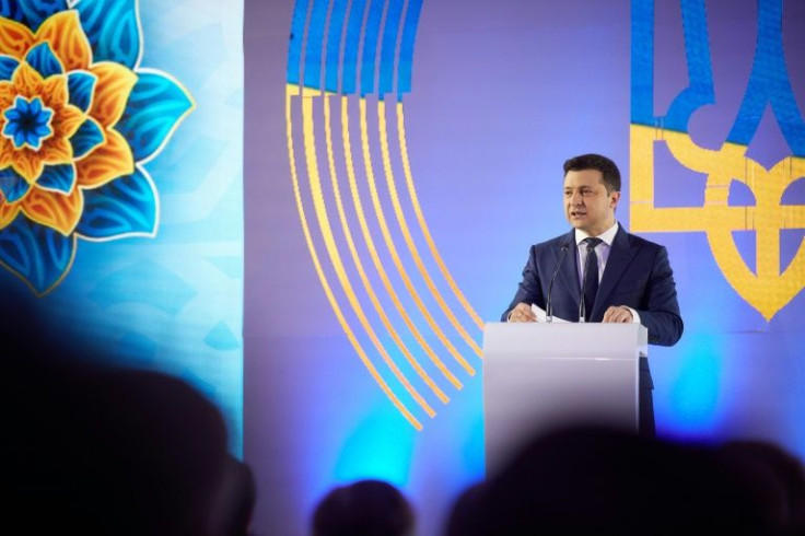 Ukrainian President Volodymyr Zelensky said US Secretary of State Antony Blinken had assured him of 'full US support for Ukraine in countering Russian aggression'