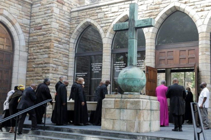 Tutu's foundation said the late archbishop "asked that the coffin be the cheapest available".