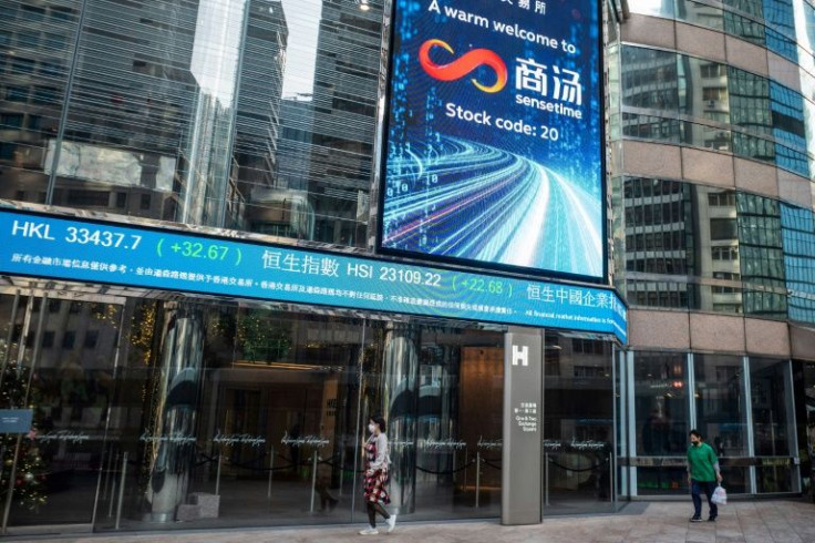 Shares in Hong Kong opened with strong gains in a holiday-shortened trading session