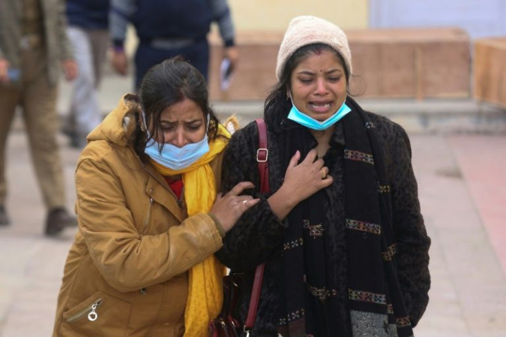 The disaster unfolded in the early hours of the morning on the packed route to the Vaishno Devi shrine