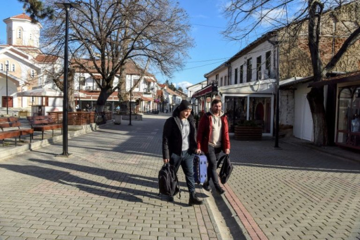 Villages and small towns such as Valandovo offer few jobs, pushing the young, ambitious and able to search elsewhere