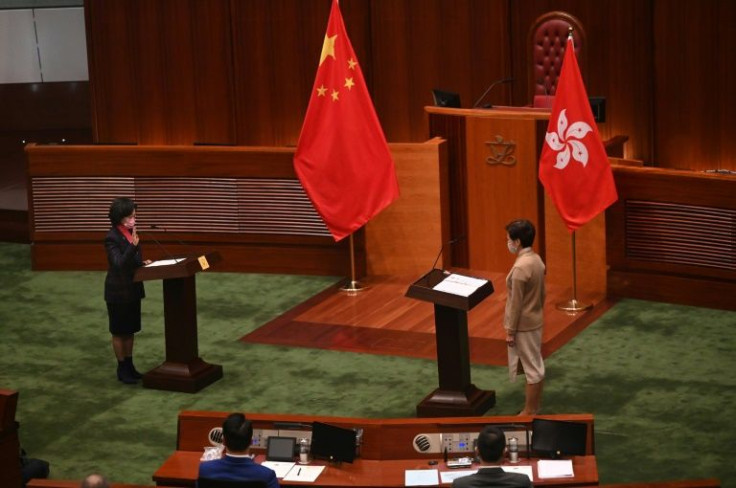 Authoritarian China has portrayed its new political system for Hong Kong as a way to return stability