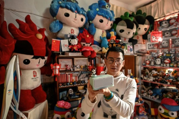 Zhang's collection is being displayed in local schools and universities in the run-up to the Beijing Winter Games